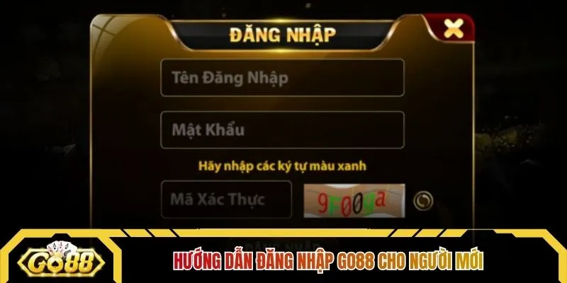 Hướng dẫn đăng nhập GO88 cho người mới